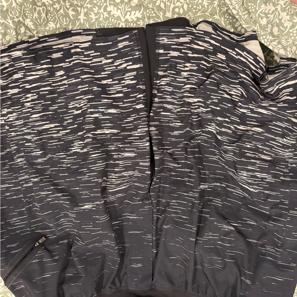 lululemon athletica Black and White Athletic Shorts